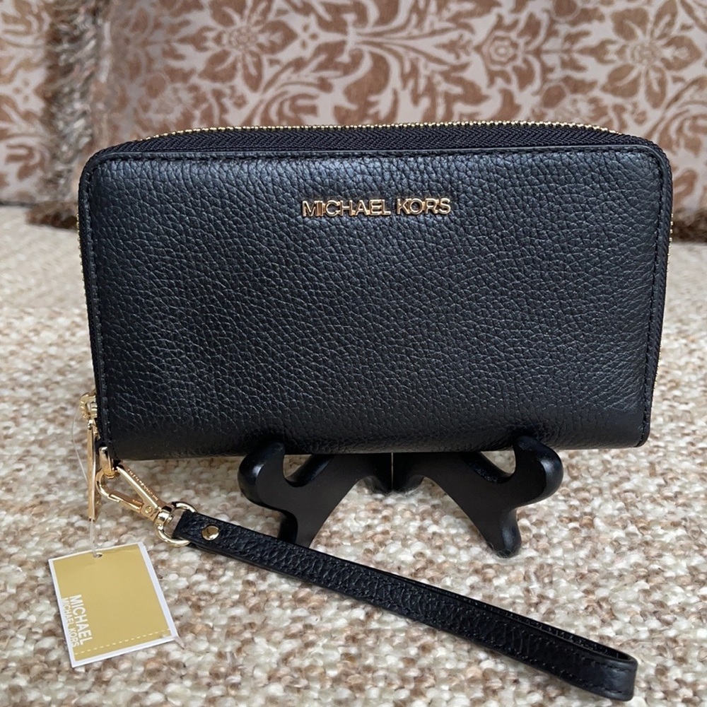 Michael Kors Jet Set Travel LG Flat MF Phone Case - Picture 8 of 16